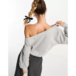 ASOS DESIGN asymmetric oversized sweatshirt